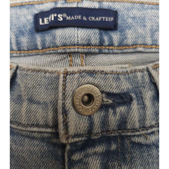 Levi’s Made And Crafted LMC 511 Light Indigo Selvedge Jeans Size 28(28×31) - Picture 4 of 6